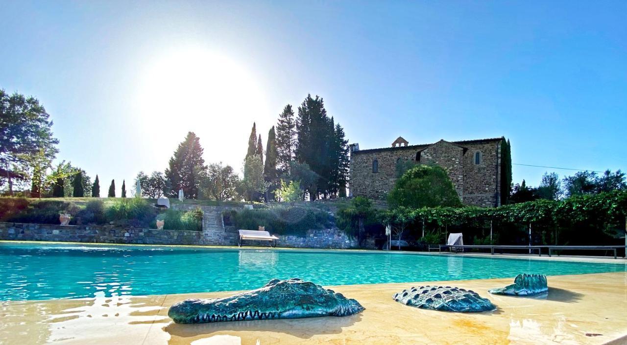 Villa Rignana Chianti Estate, Pool, Tennis,Cook Greve in Chianti Ngoại thất bức ảnh