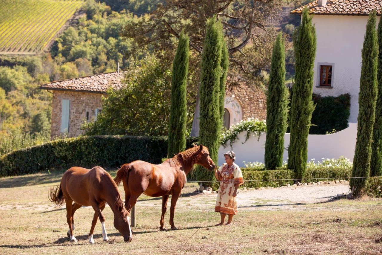 Villa Rignana Chianti Estate, Pool, Tennis,Cook Greve in Chianti Ngoại thất bức ảnh