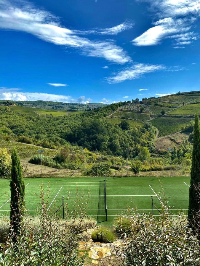 Villa Rignana Chianti Estate, Pool, Tennis,Cook Greve in Chianti Ngoại thất bức ảnh