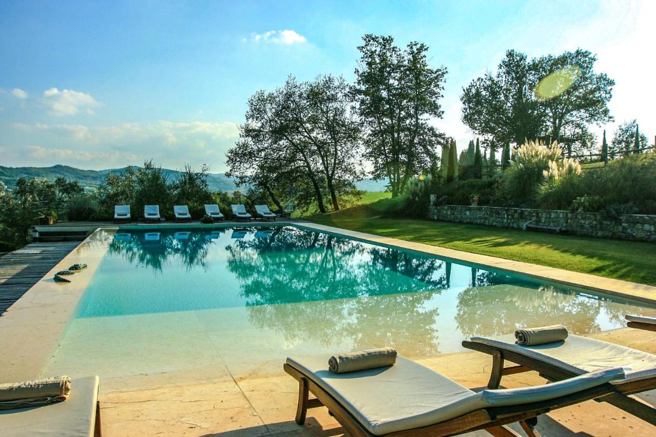 Villa Rignana Chianti Estate, Pool, Tennis,Cook Greve in Chianti Ngoại thất bức ảnh