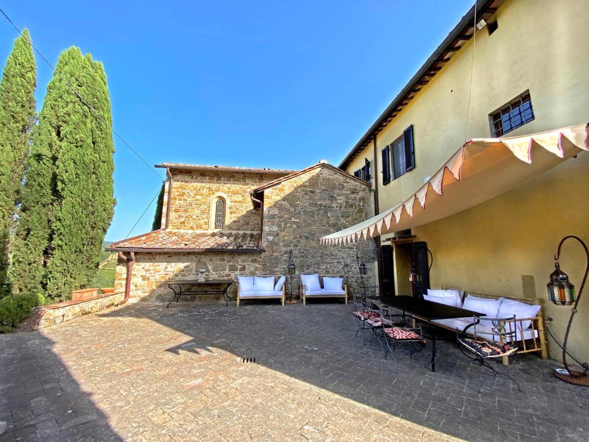 Villa Rignana Chianti Estate, Pool, Tennis,Cook Greve in Chianti Ngoại thất bức ảnh