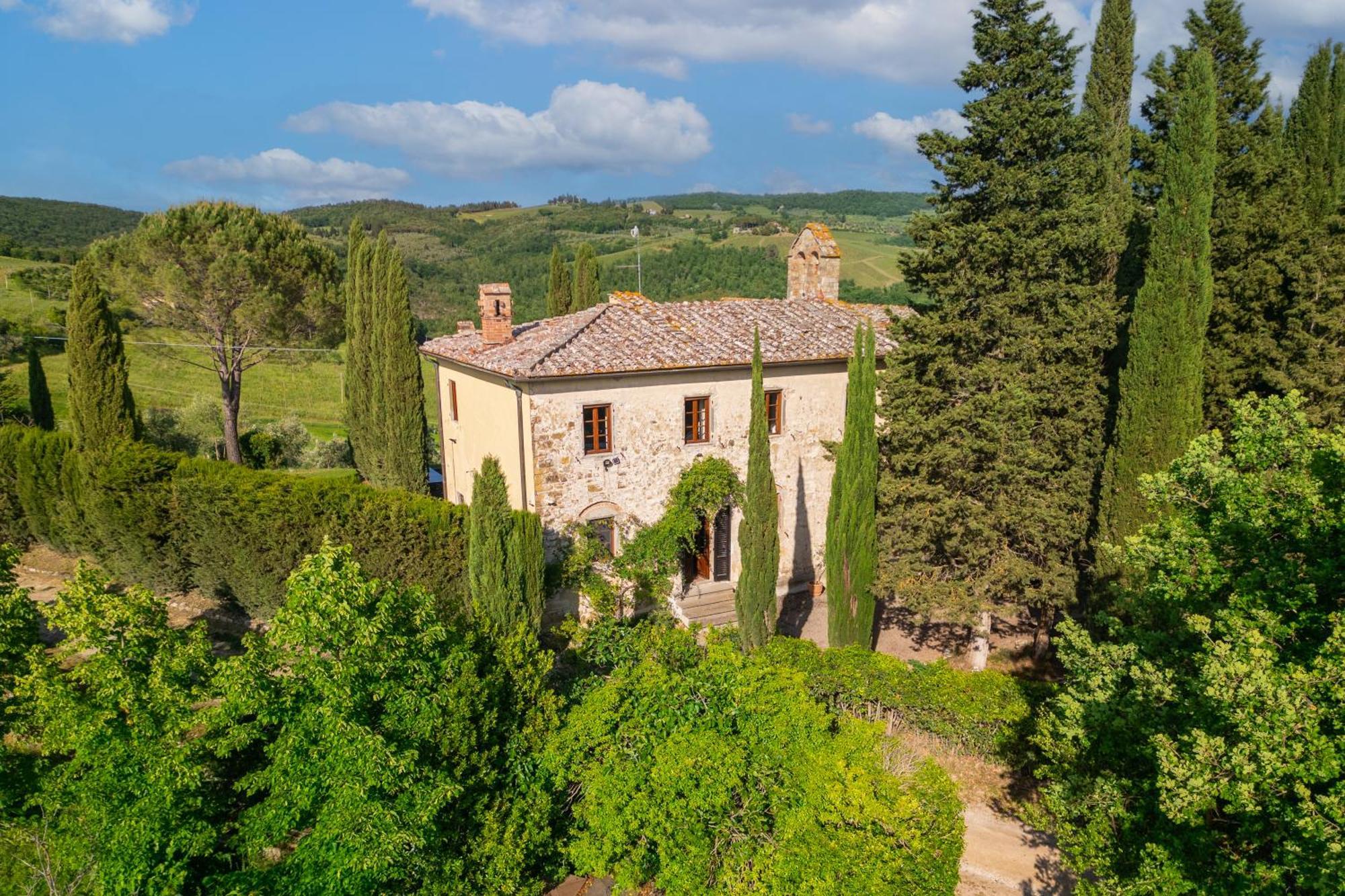 Villa Rignana Chianti Estate, Pool, Tennis,Cook Greve in Chianti Ngoại thất bức ảnh