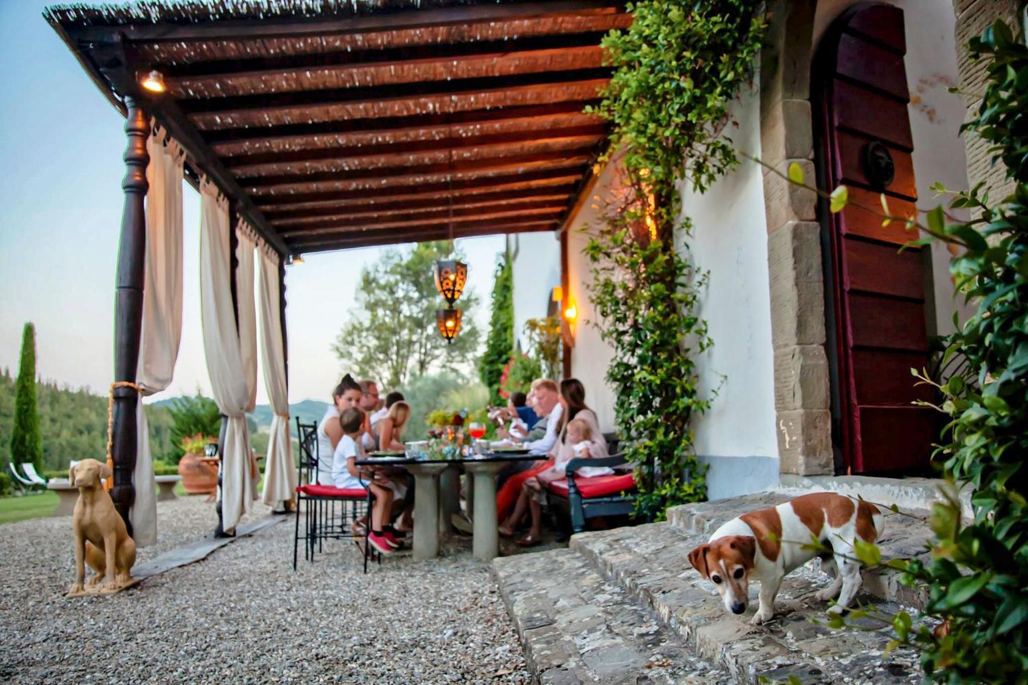 Villa Rignana Chianti Estate, Pool, Tennis,Cook Greve in Chianti Ngoại thất bức ảnh